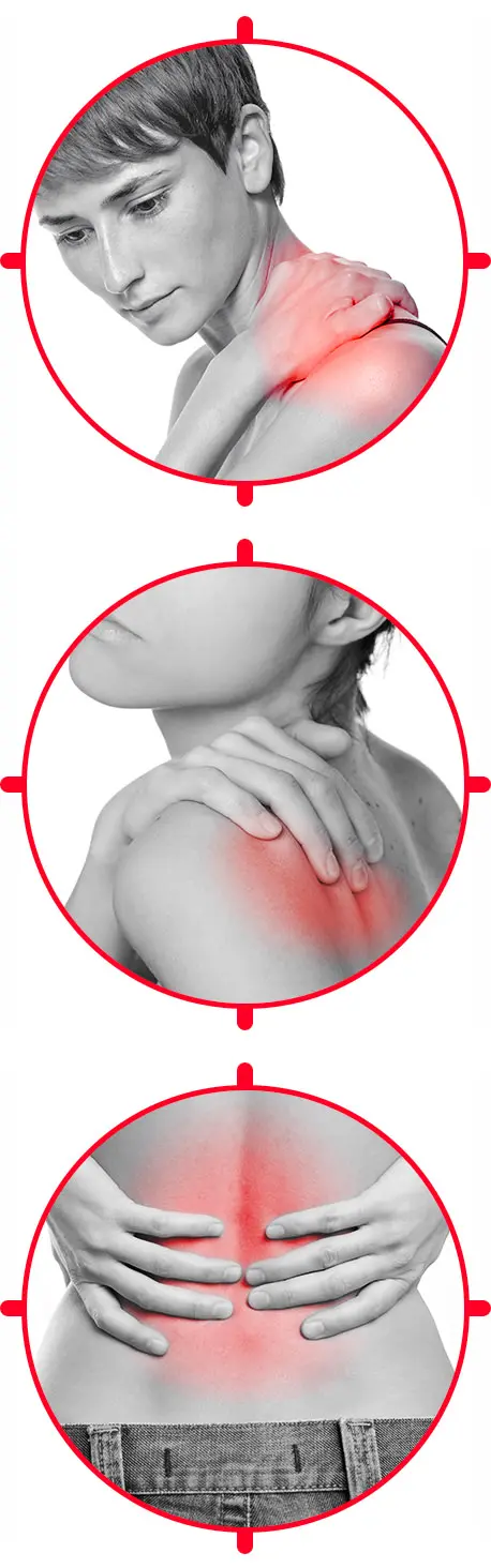 Migraine et douleurs dorsales liées au désalignement de l’Atlas Troubles possibles dus au désalignement de l’Atlas, comme la migraine et les douleurs dorsales
