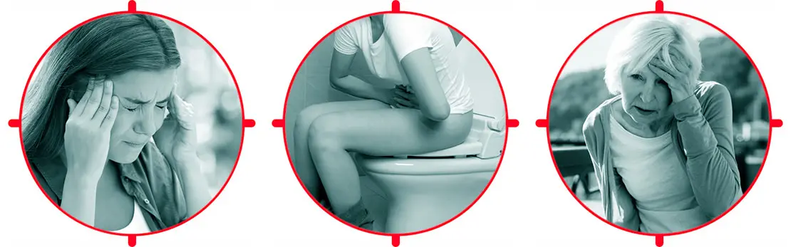Maux de tête, constipation, vertiges dus à un mauvais alignement de l'Atlas